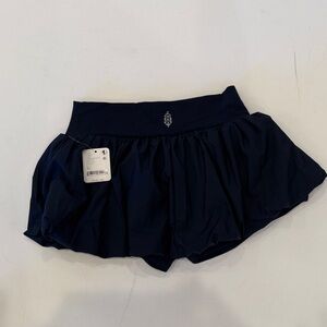 Free People Dark Blue Athletic Shorts